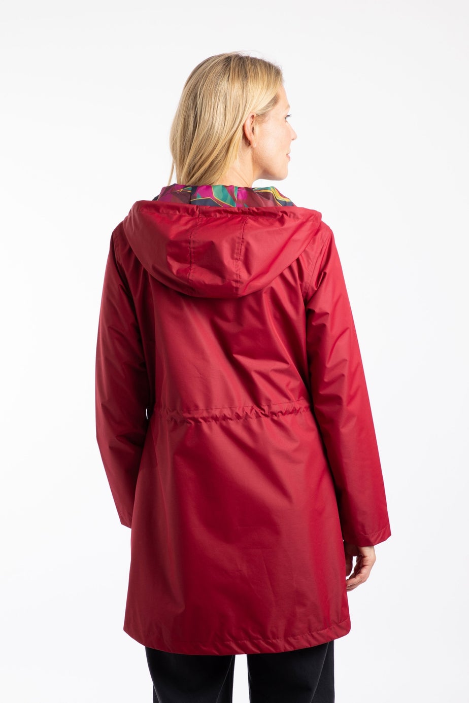 Weird Fish Garnet Anika Plain Showerproof Jacket