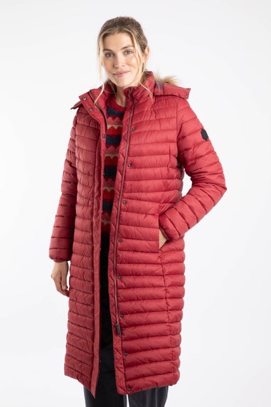 Weird Fish Garnet Kempley Lightweight Padded Midline Hooded Jacket