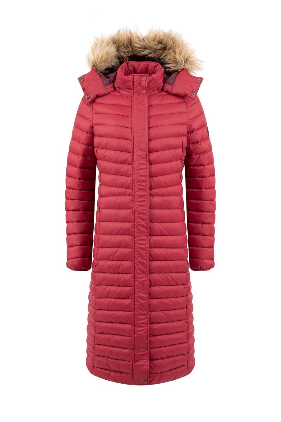 Weird Fish Garnet Kempley Lightweight Padded Midline Hooded Jacket