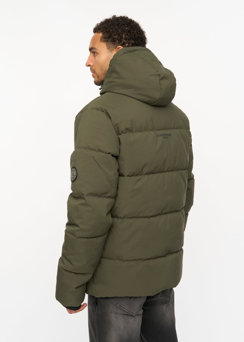 Henleys Khaki System Ski Puffer Jacket