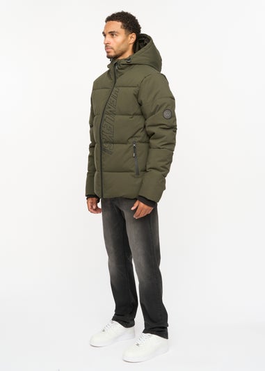 Henleys Khaki System Ski Puffer Jacket