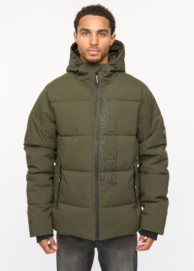 Henleys Khaki System Ski Puffer Jacket