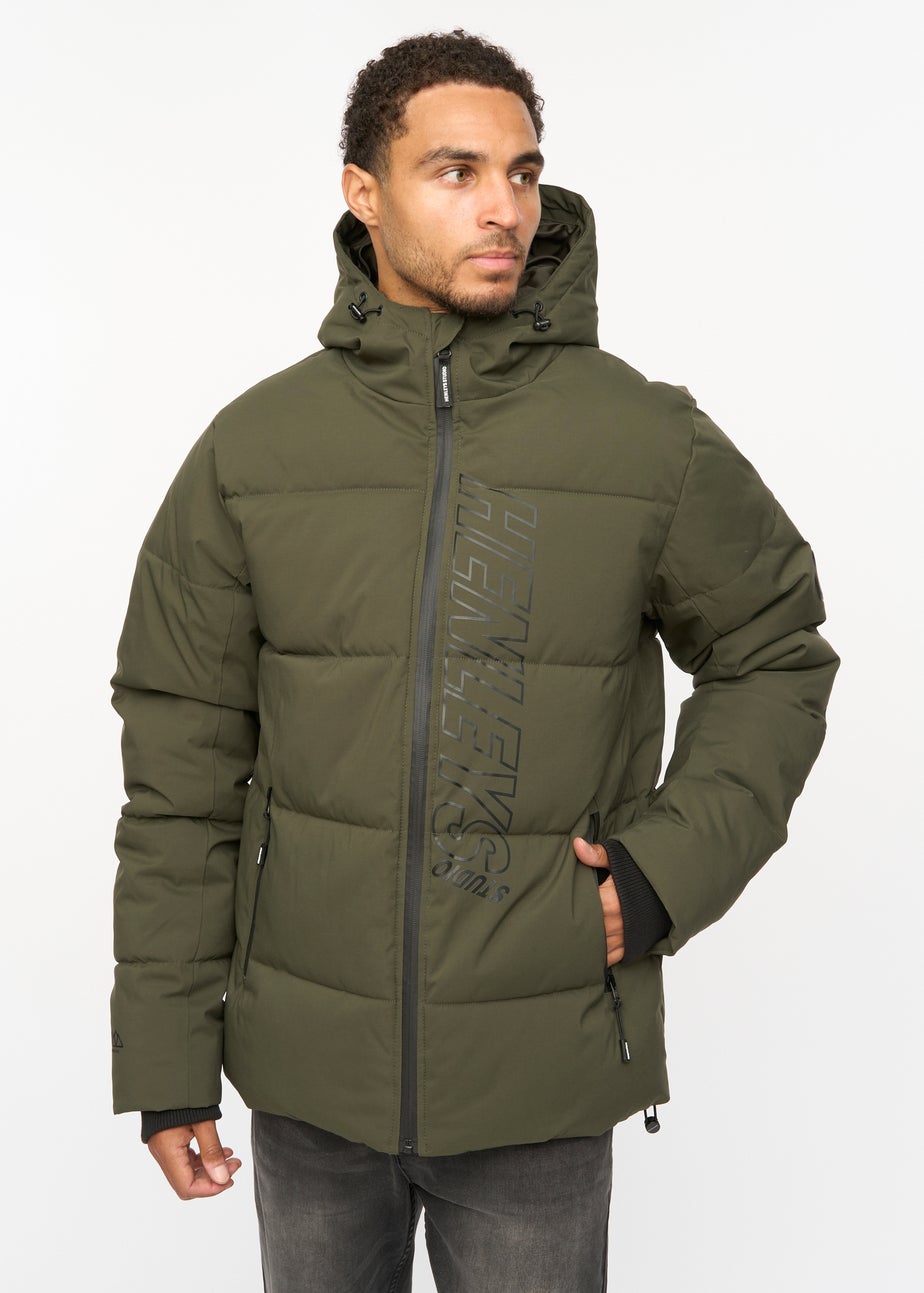 Henleys Khaki System Ski Puffer Jacket