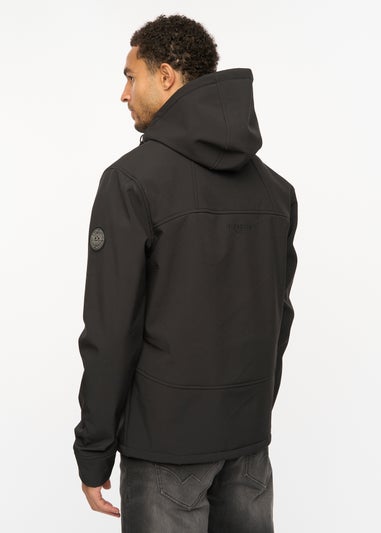 Henleys Black Expand Soft Shell Jacket