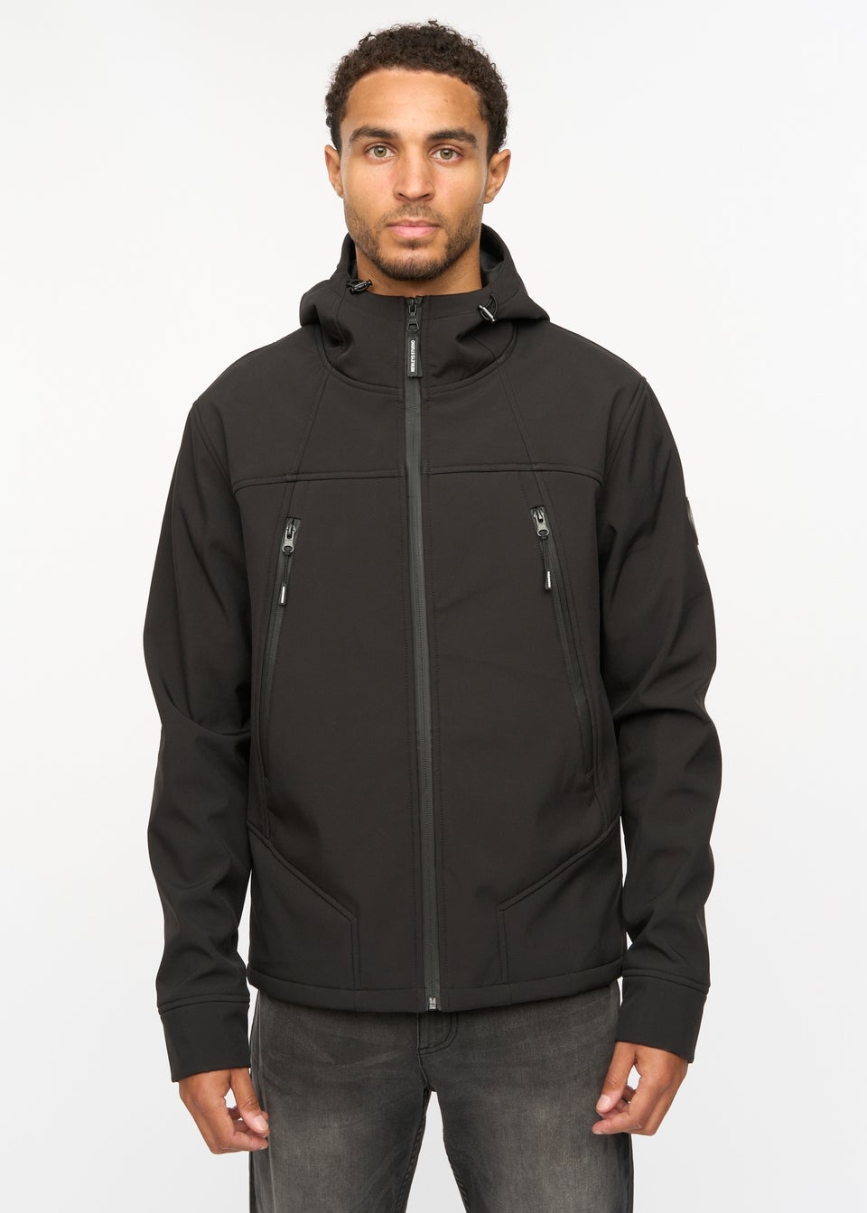 Henleys Black Expand Soft Shell Jacket