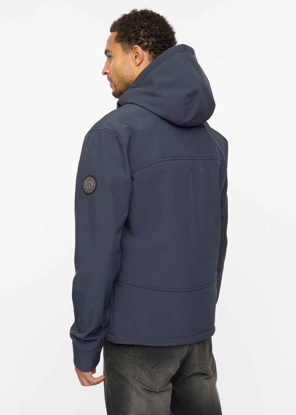 Henleys Navy Expand Soft Shell Jacket