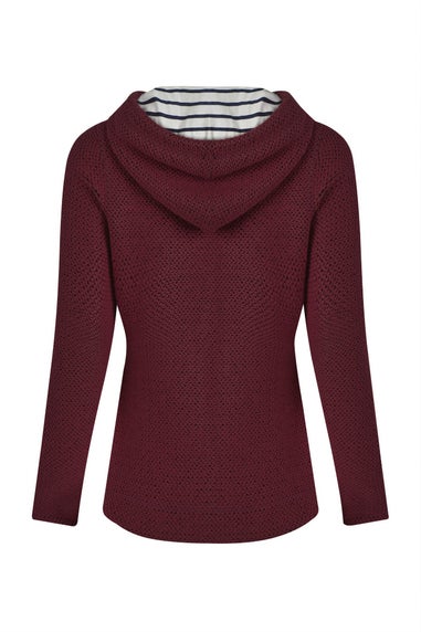 Weird Fish Antique Cherry Chicoa Full Zip Macaroni Hoodie