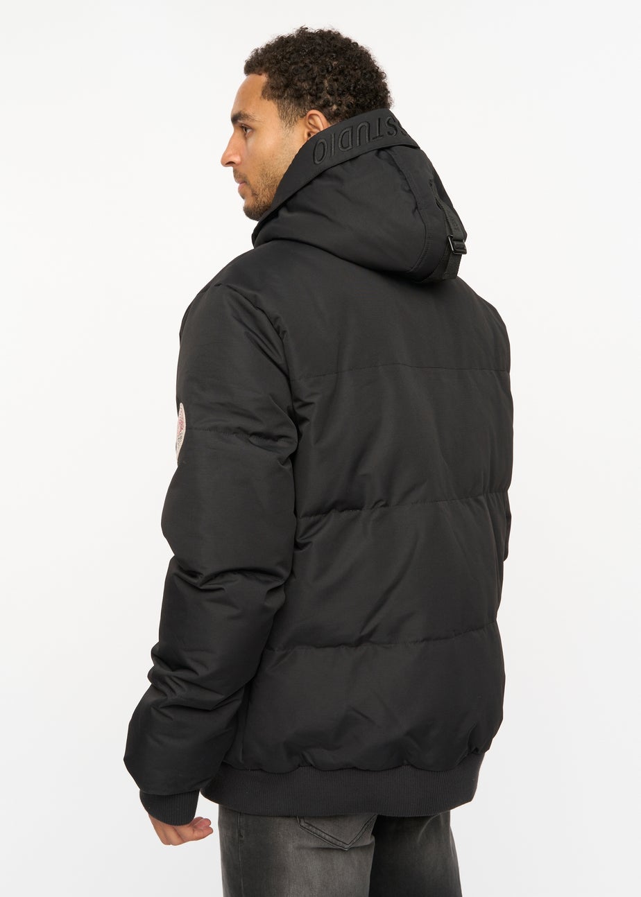 Henleys Black Traction Bomber