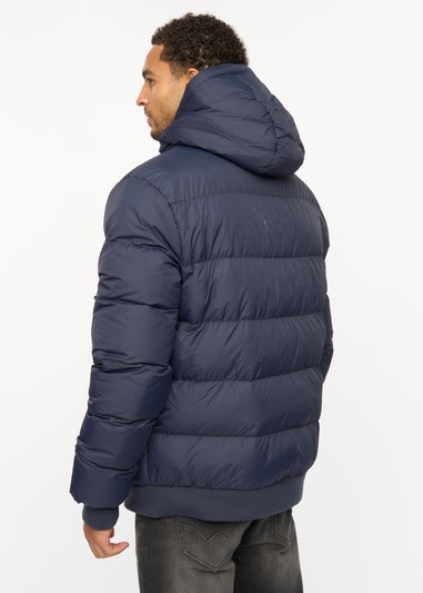 Henleys Navy Thinker Puffer Bomber