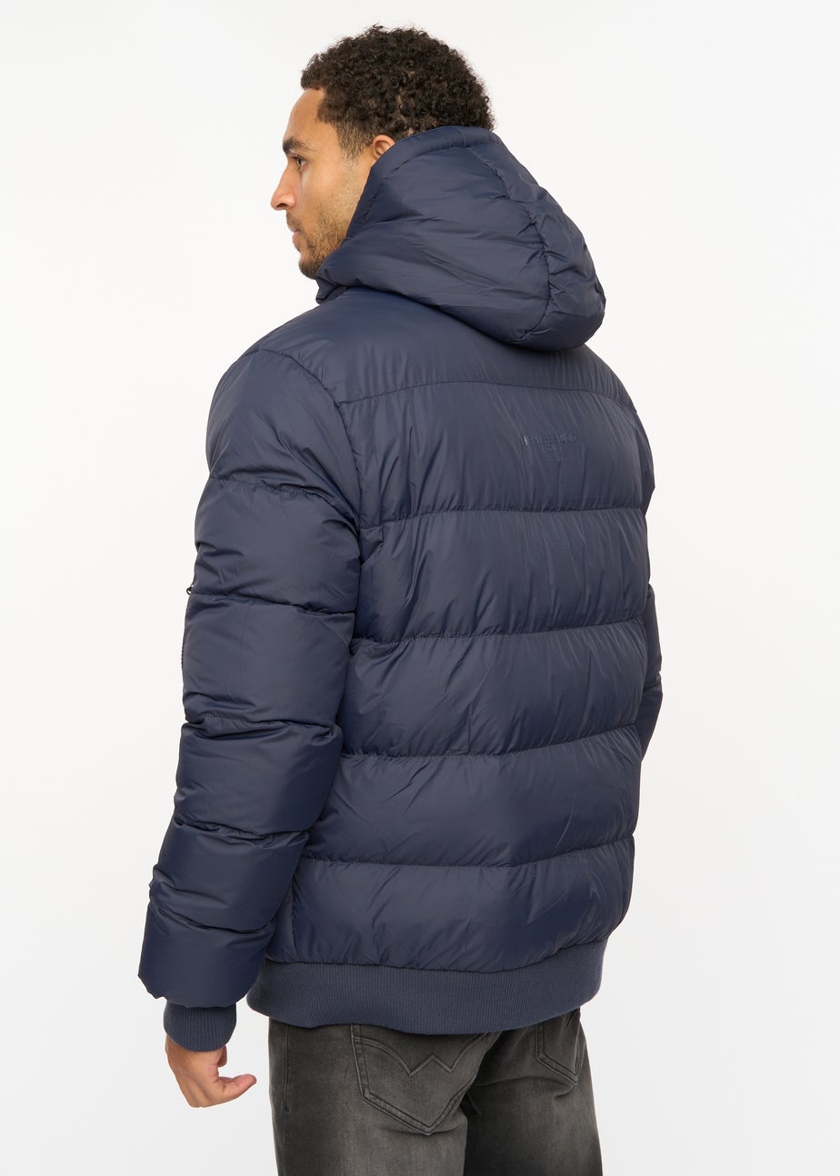 Henleys Navy Thinker Puffer Bomber