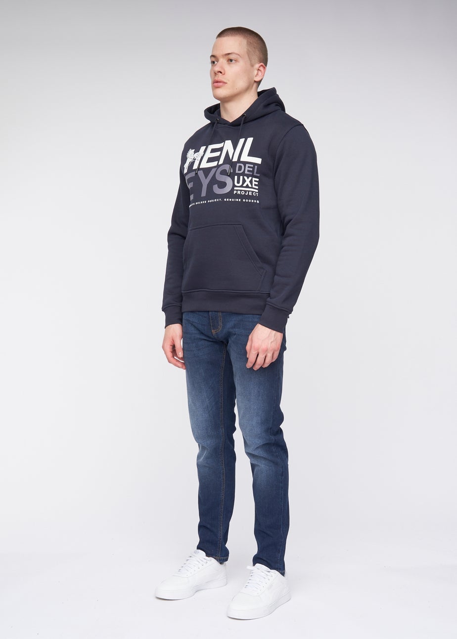 Henleys Navy Classhen Hoodie