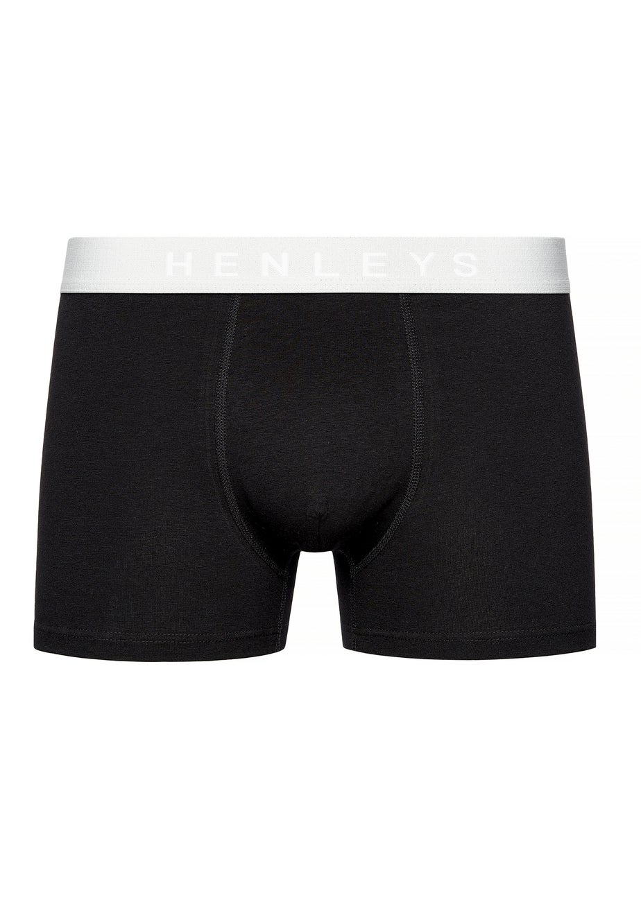 Henleys Assorted Blackiris Boxers 5 pack