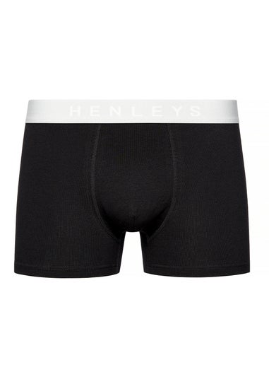 Henleys Assorted Blackiris Boxers 5 pack