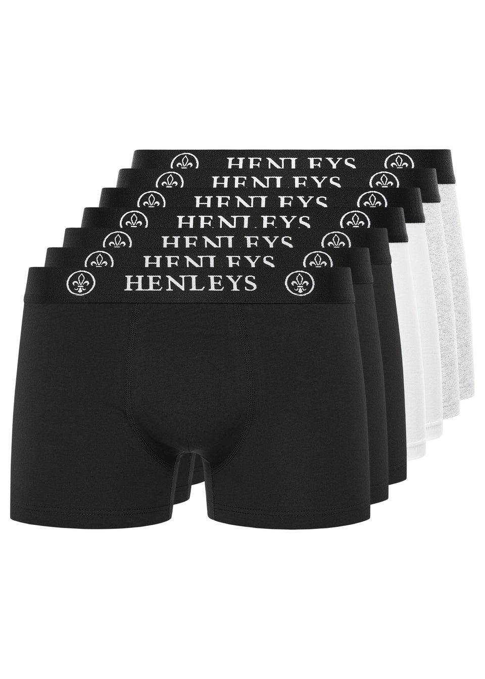 Henleys Assorted Century Boxers 7 pack