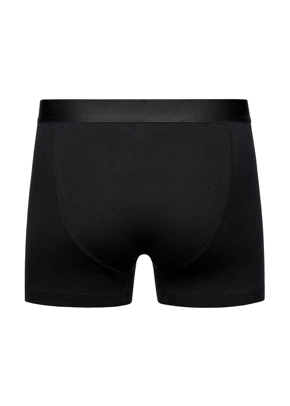 Henleys Black Coalink Boxers 5 pack