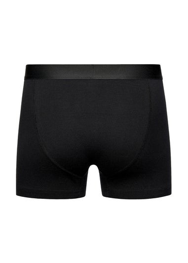 Henleys Black Coalink Boxers 5 pack