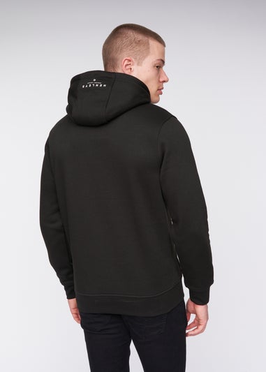 Henleys Black Colhen Hoodie