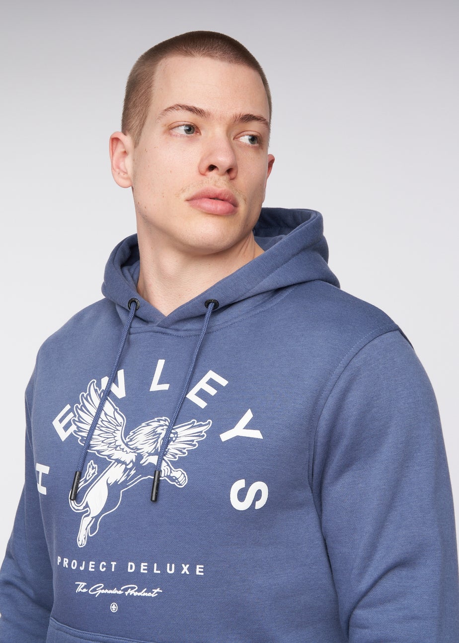 Henleys Deep Blue Colhen Hoodie