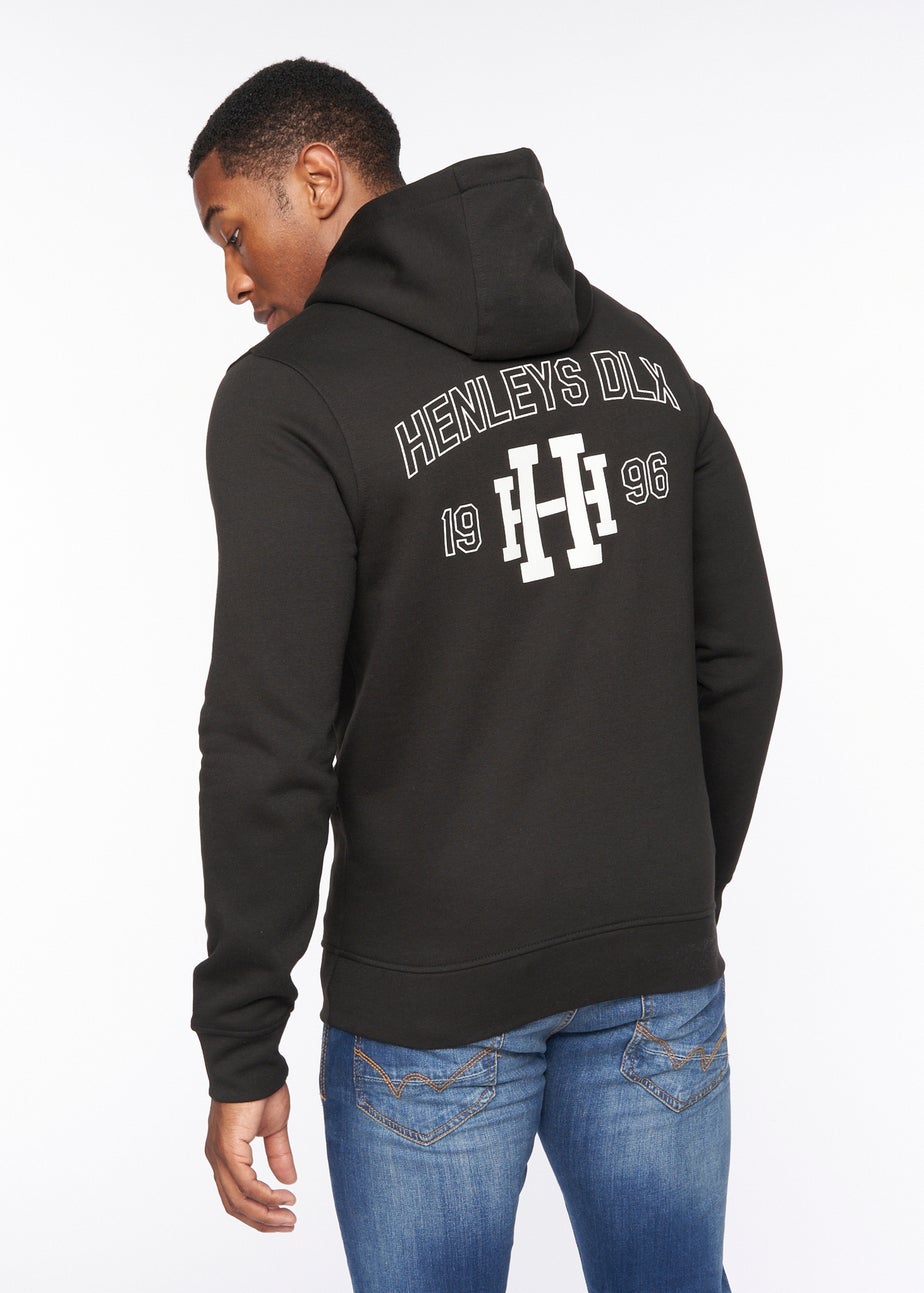 Henleys Black Edgeton Hoodie