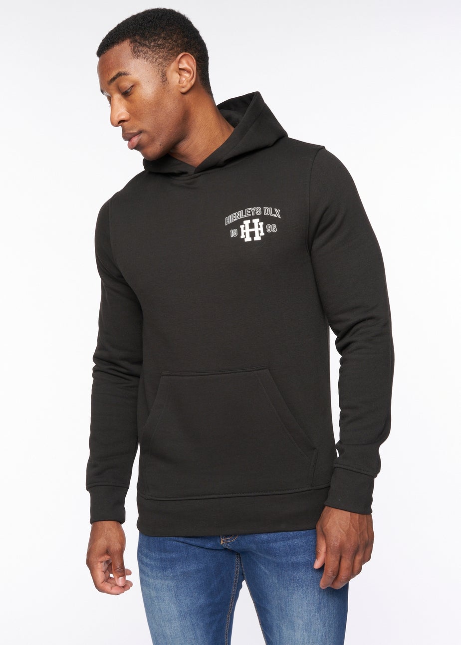 Henleys Black Edgeton Hoodie
