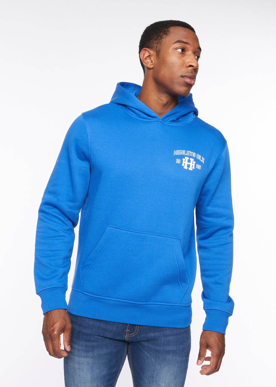 Henleys Blue Edgeton Hoodie