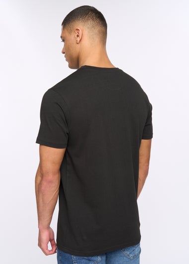 Henleys Black Henclose T-Shirt