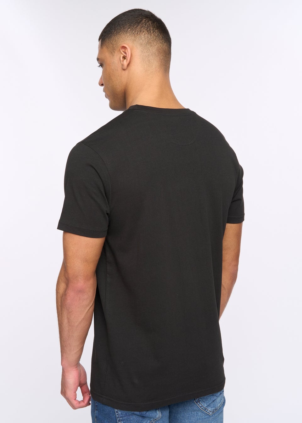 Henleys Black Henclose T-Shirt