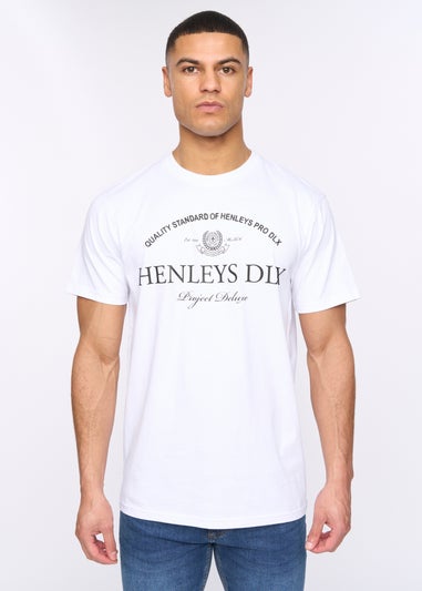 Henleys White Henclose T-Shirt