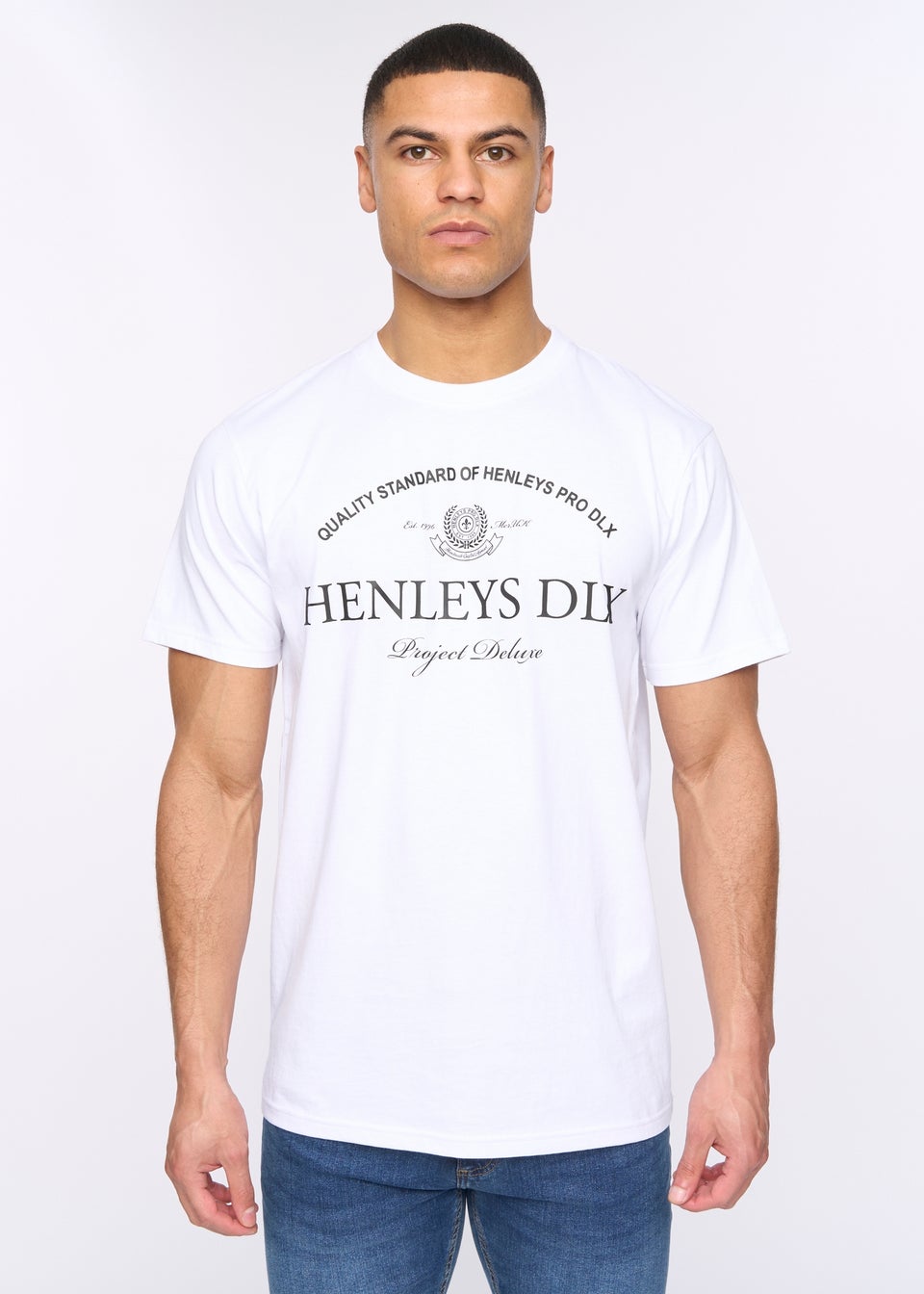 Henleys White Henclose T-Shirt