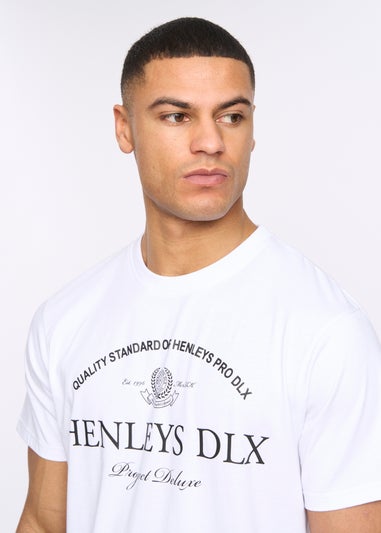 Henleys White Henclose T-Shirt