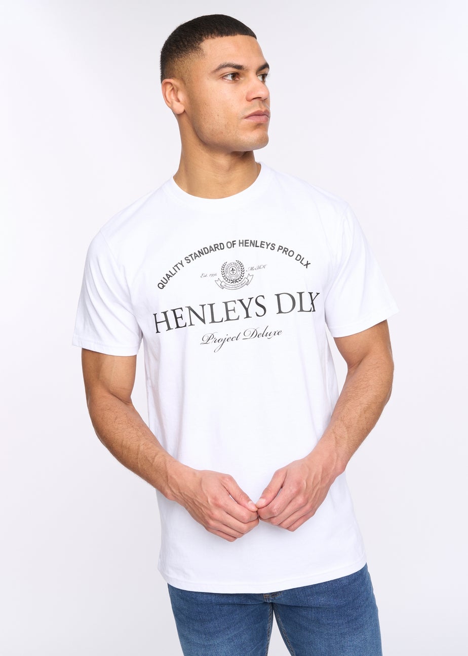 Henleys White Henclose T-Shirt