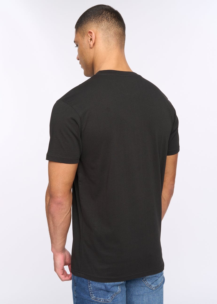 Henleys Black Henbank T-Shirt