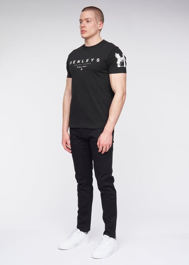 Henleys Black Hentyme T-Shirt