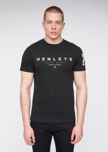 Henleys Black Hentyme T-Shirt