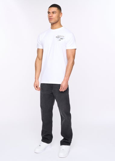 Henleys Optic White Hentitled T-Shirt