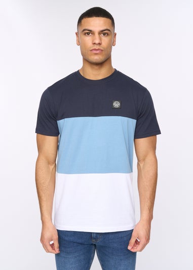 Henleys Navy Henpanel T-Shirt