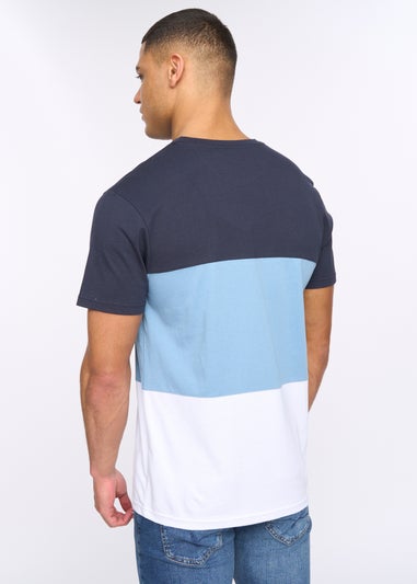 Henleys Navy Henpanel T-Shirt