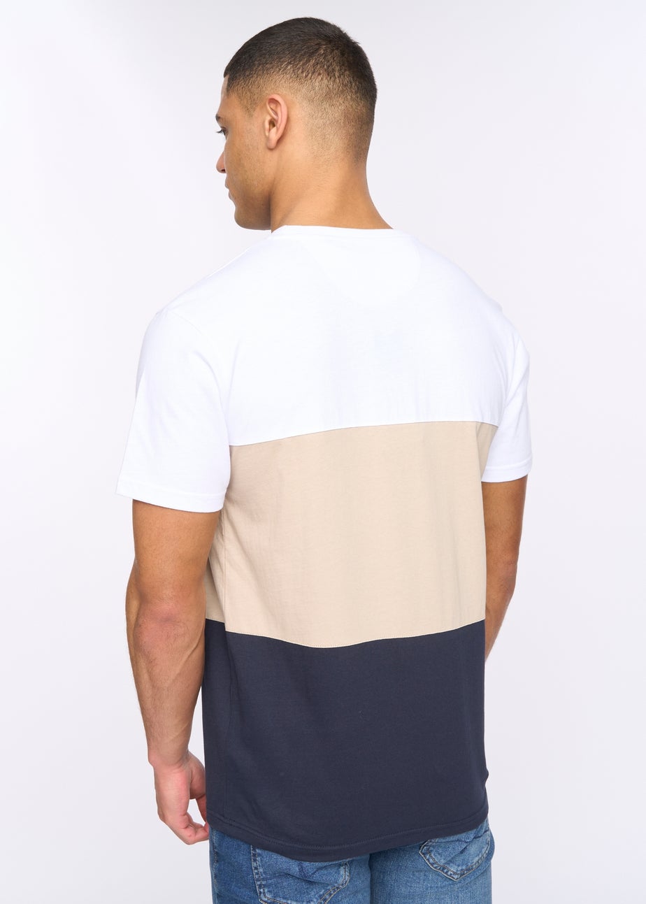 Henleys White Henpanel T-Shirt