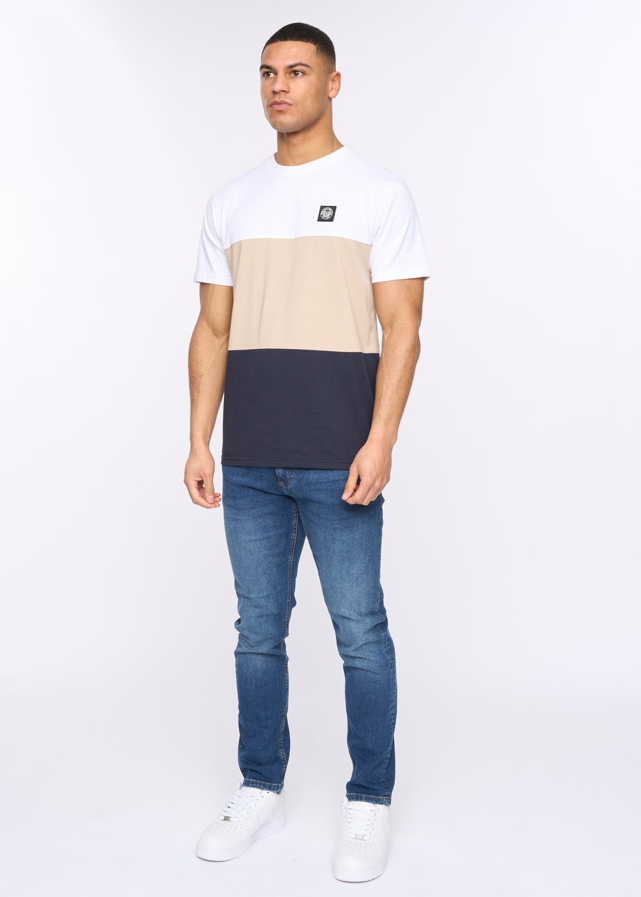 Henleys White Henpanel T-Shirt