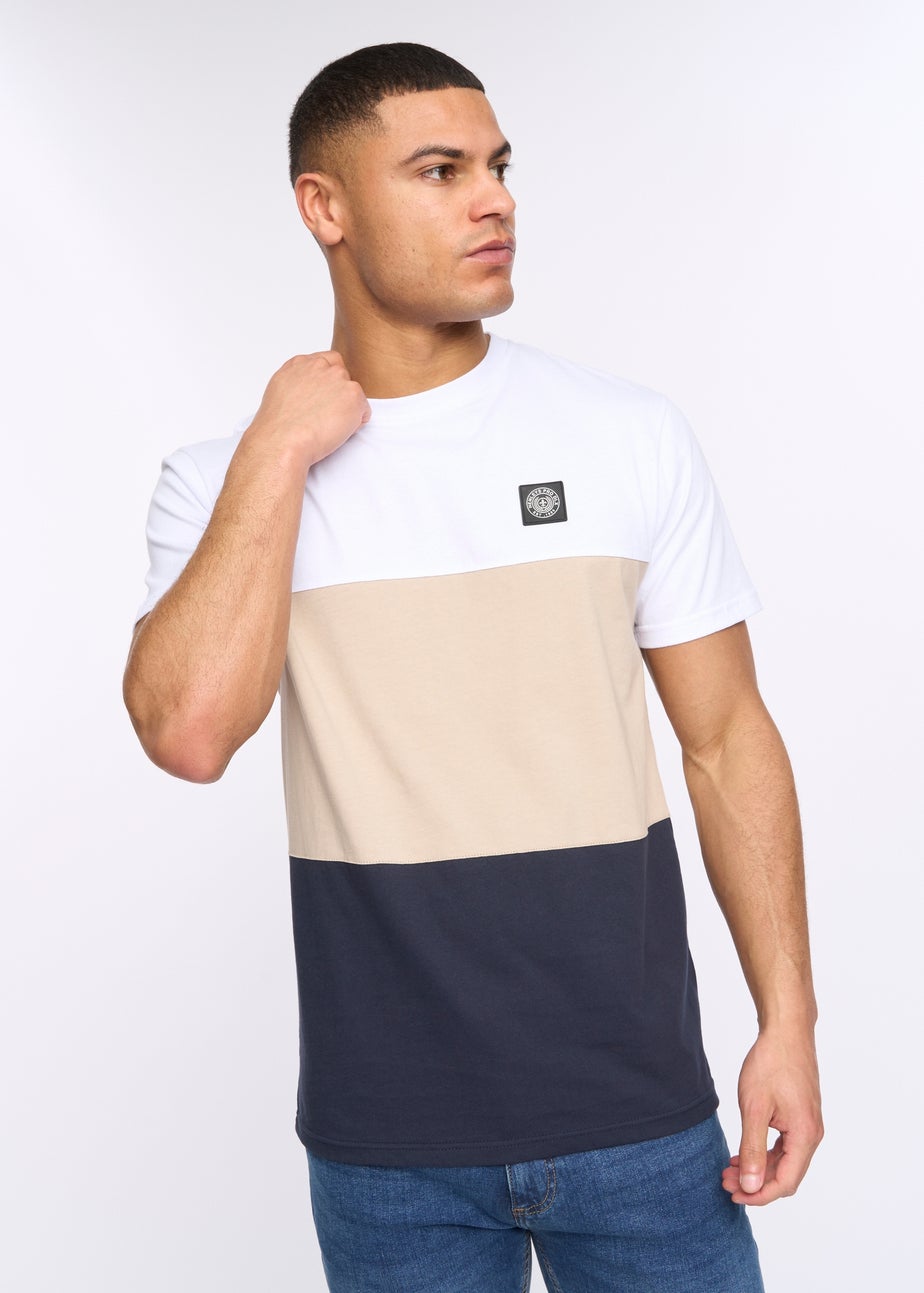 Henleys White Henpanel T-Shirt