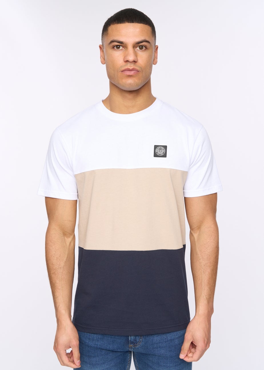 Henleys White Henpanel T-Shirt