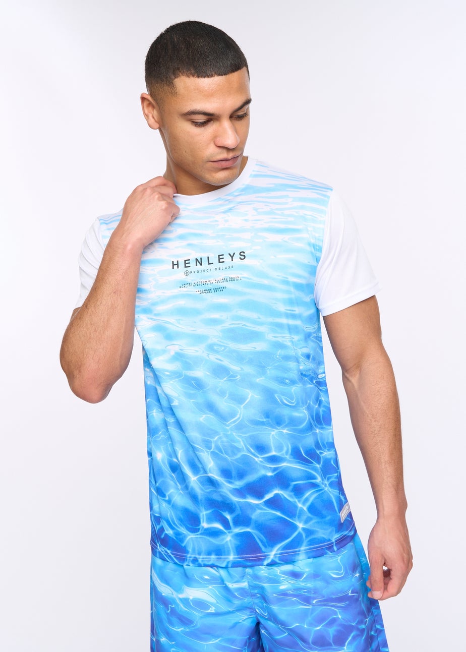 Henleys Blue Henpool T-Shirt