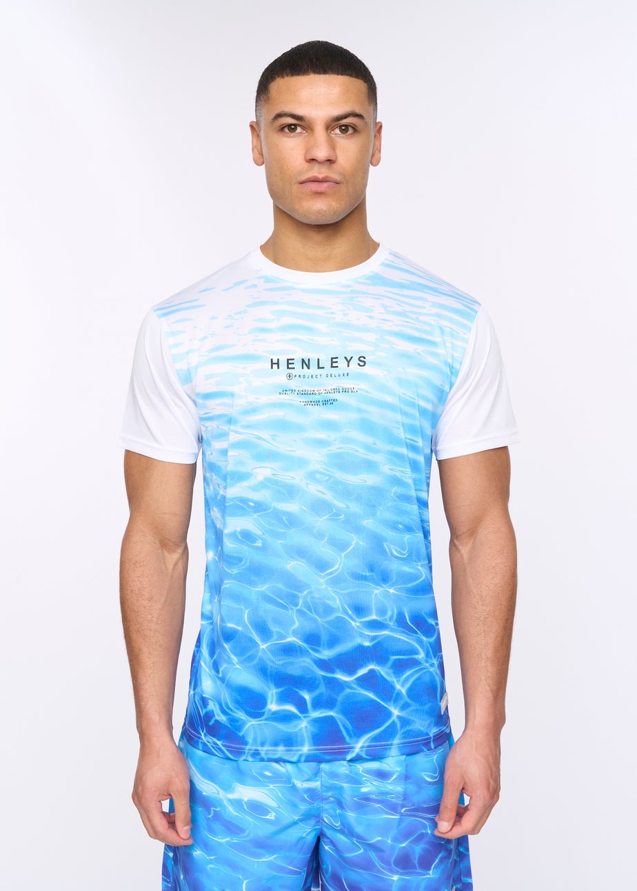 Henleys Blue Henpool T-Shirt