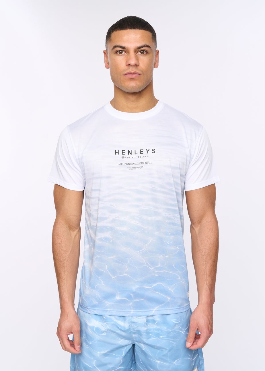 Henleys Denim Blue Henpool T-Shirt