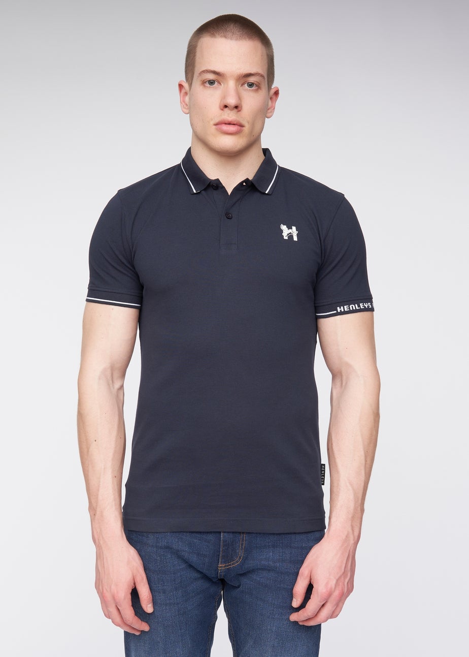 Henleys Navy Hentyme Polo