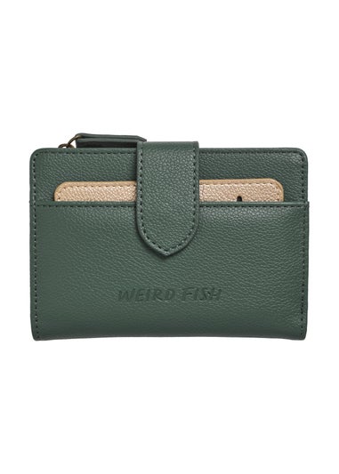 Weird Fish Army Green Tabytha Plain Coin Purse