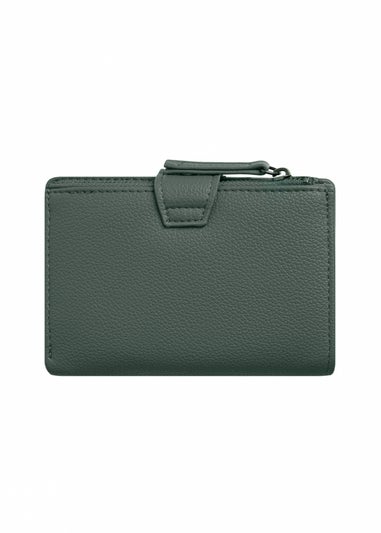 Weird Fish Army Green Tabytha Plain Coin Purse