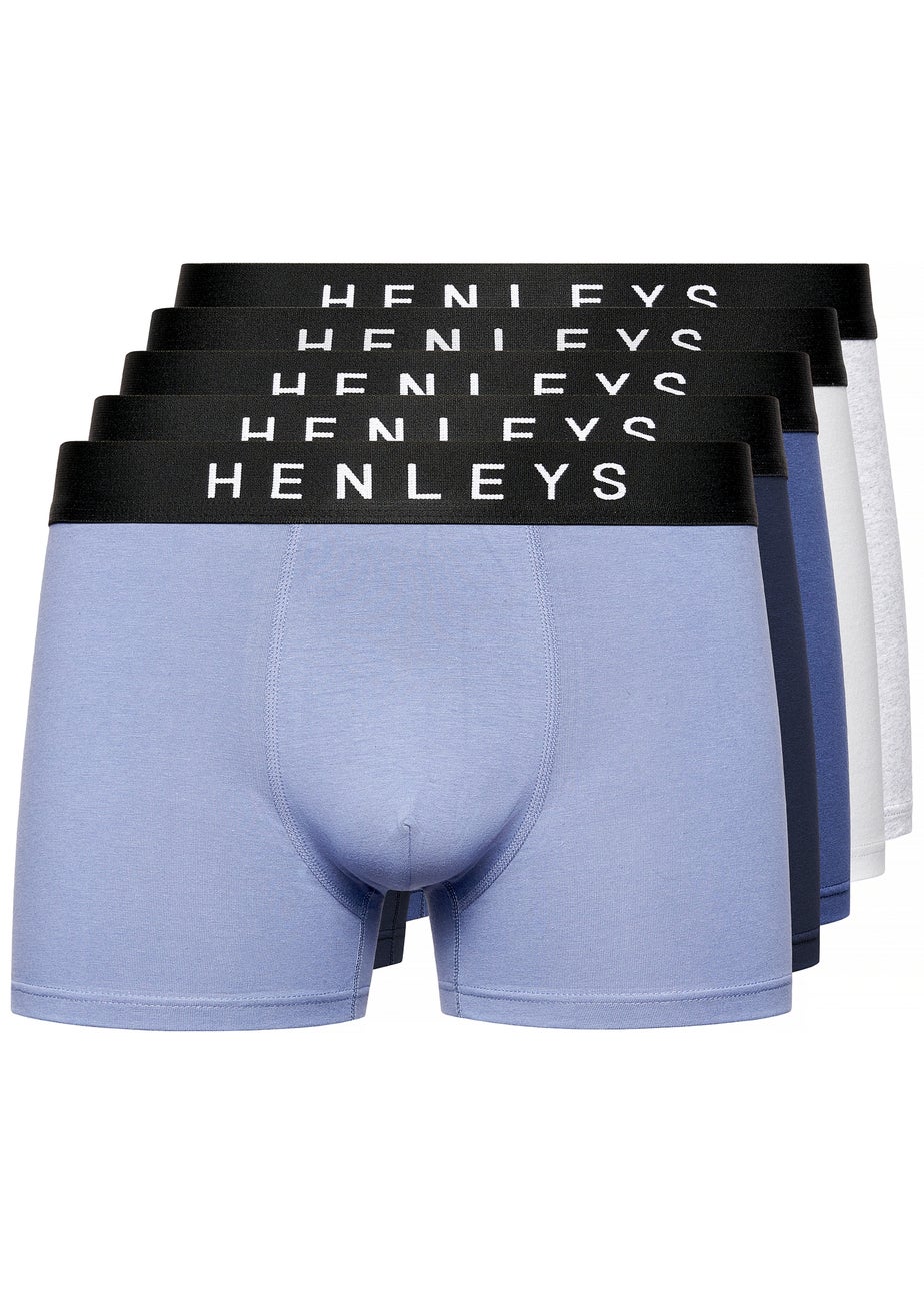 Henleys Assorted Inkset Boxers 5 pack