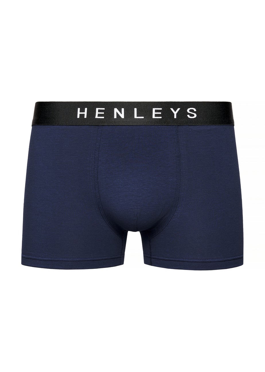 Henleys Assorted Inky Boxers 3 pack