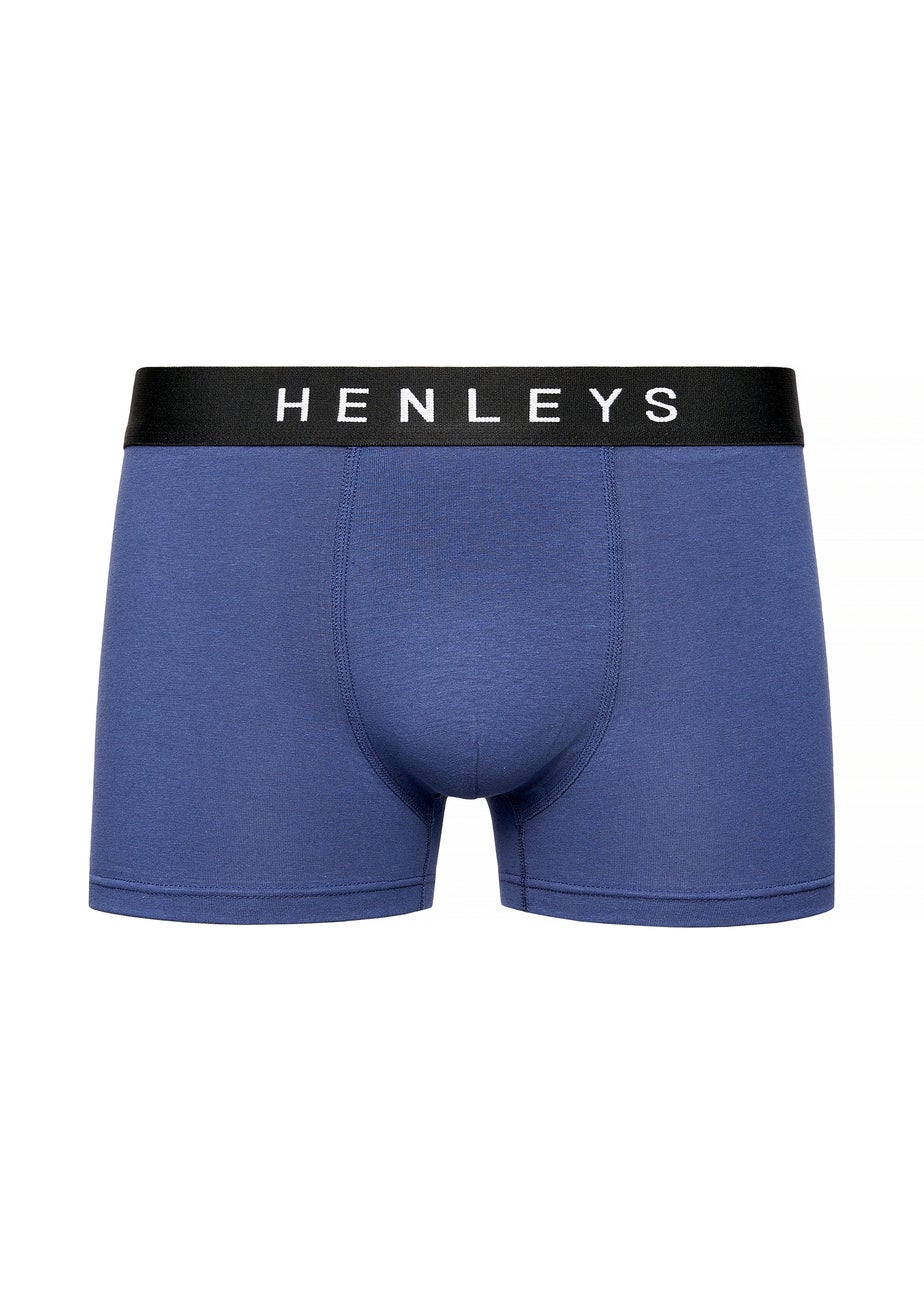 Henleys Assorted Inky Boxers 3 pack